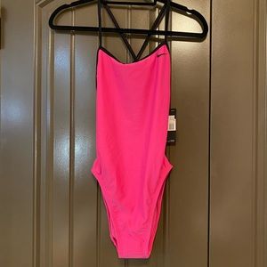 Pink Nike One-Piece